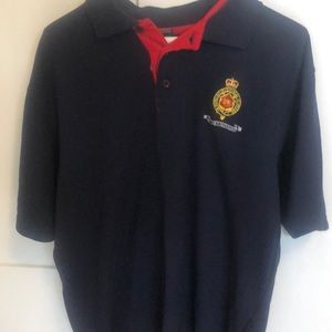 Navy Vintage Britannia Polo